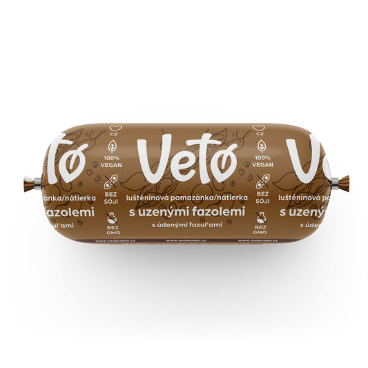 752096 Pomazánka s uzenými fazolemi 100 g   VETO ECO-1