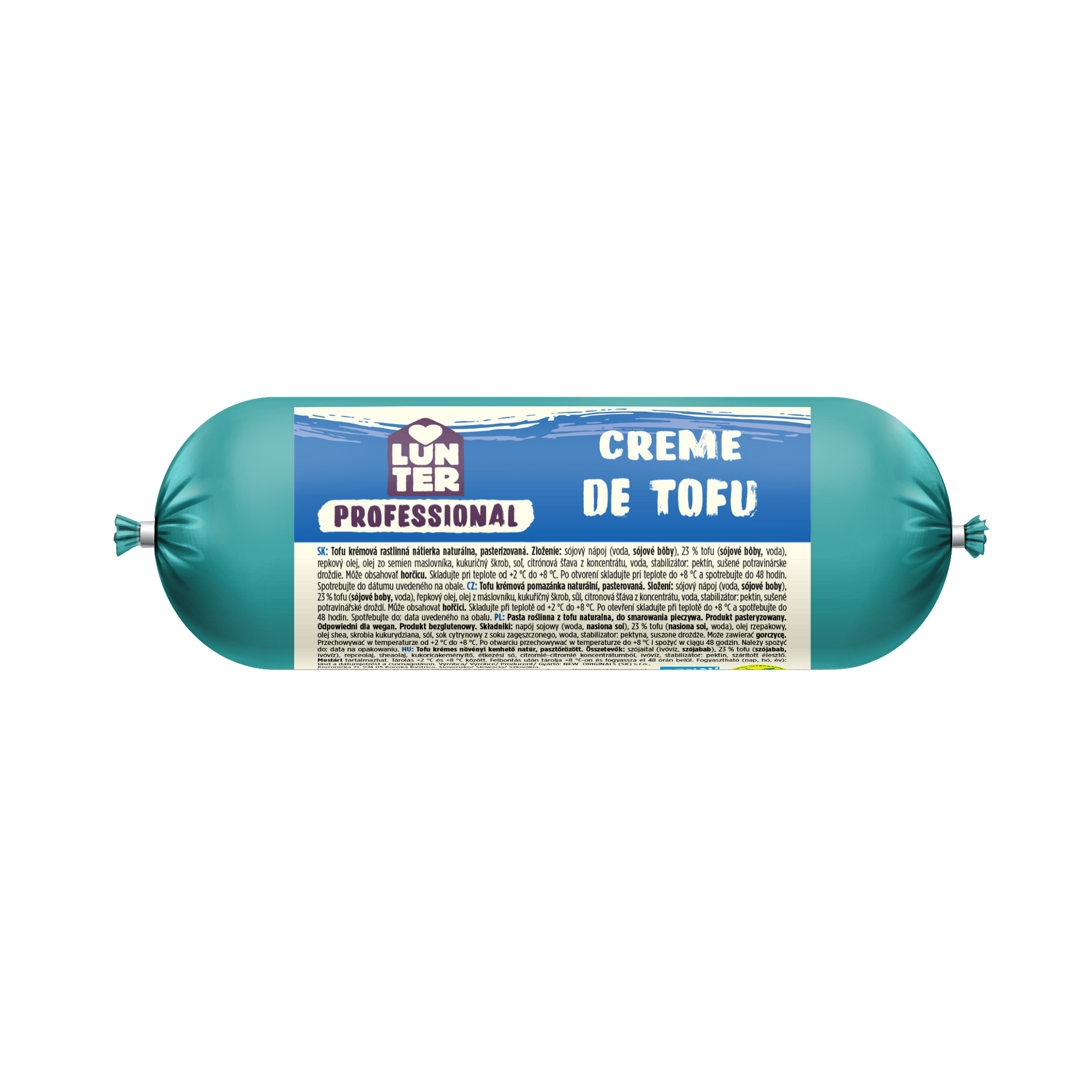752111 Pomazánka Creme de tofu 500 g   LUNTER-1