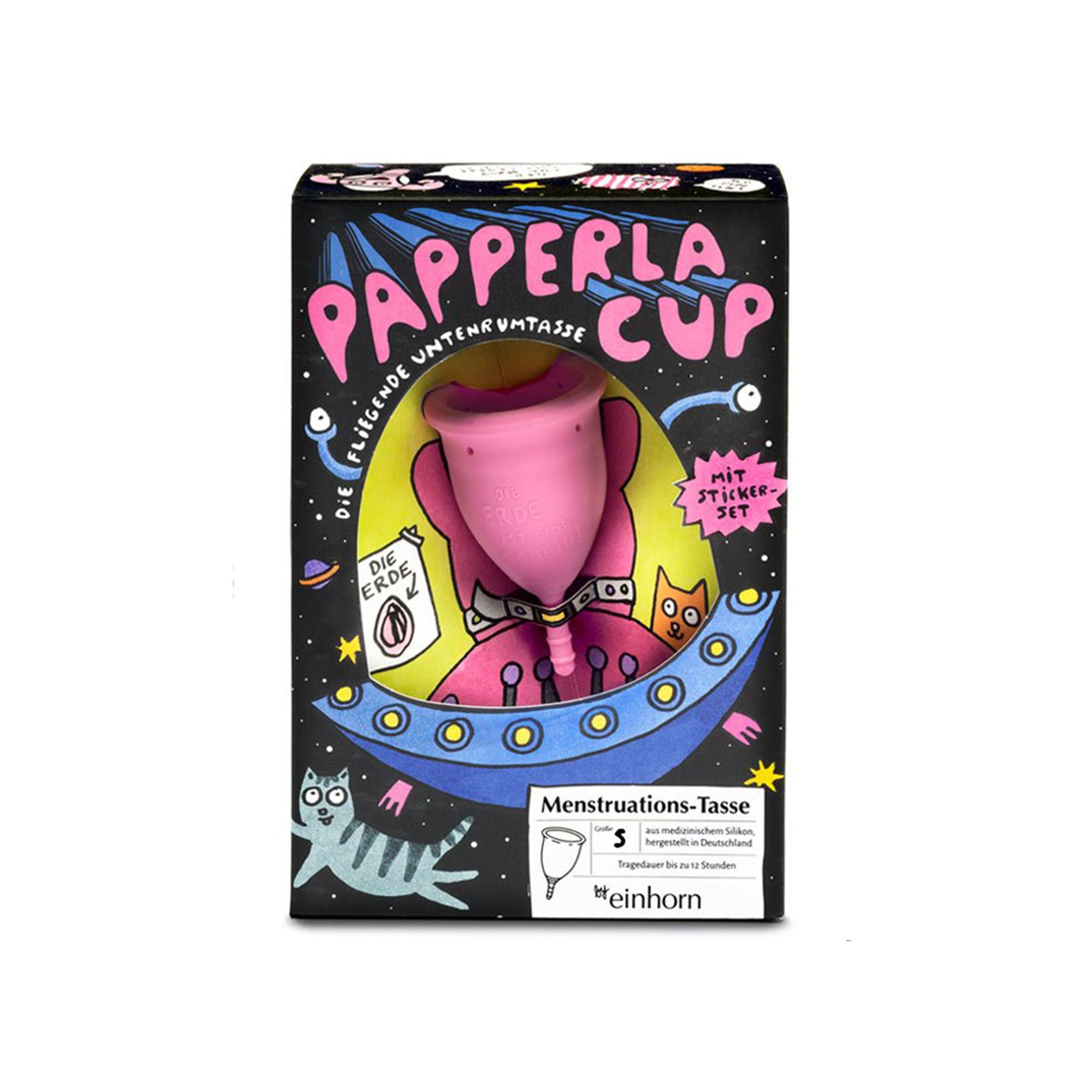 900009 Kalíšek mentruační Papperlacup S   EINHORN-1