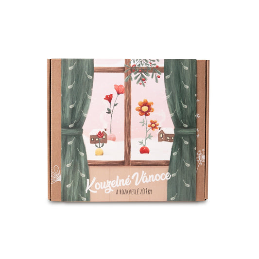 900115 Bomby semínkové - Dárková sada střední - Kouzelné Vánoce 9 ks   BLOSSOMBS-1