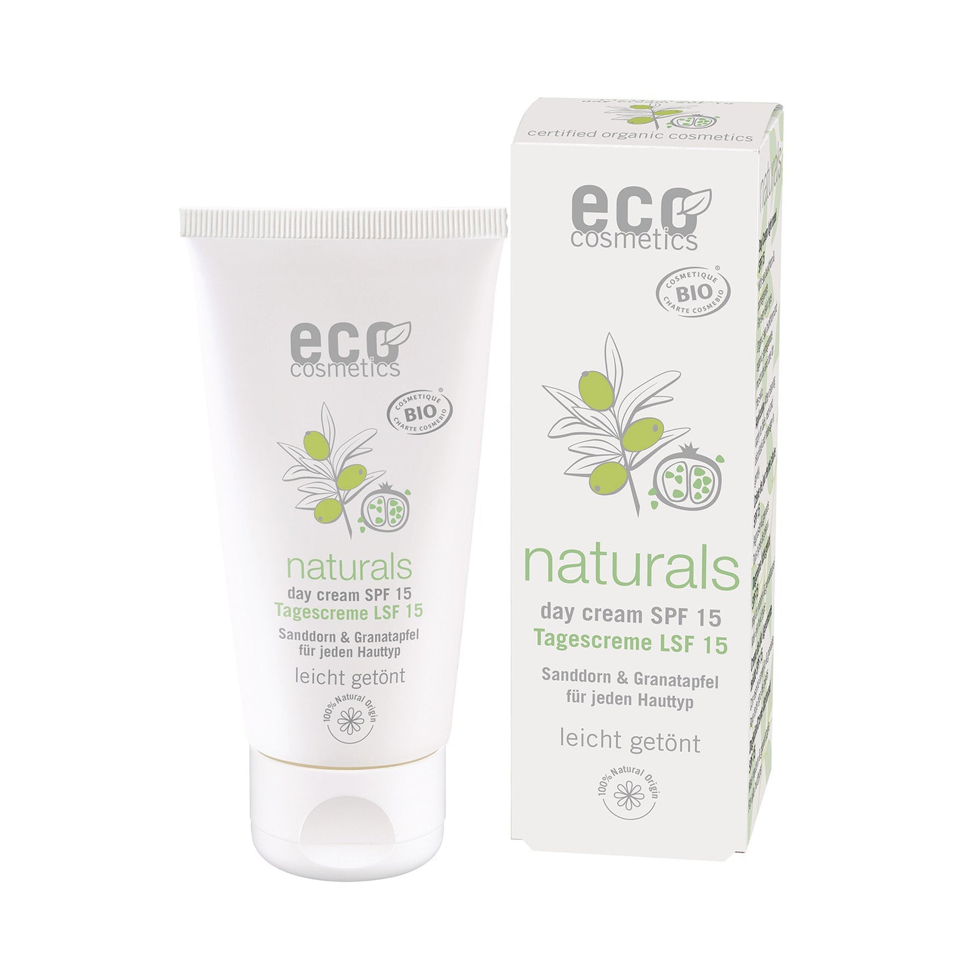 900157 Krém denní tónovací a opalovací SPF 15 50 ml BIO   ECO COSMETICS-1