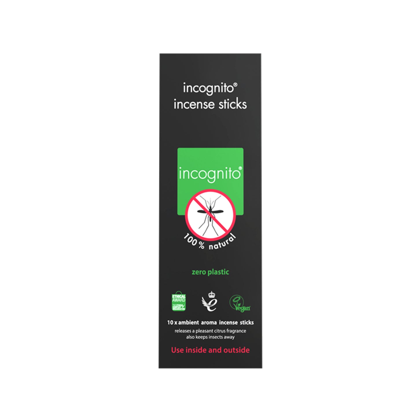 900231 Tyčinky vonné Citronová tráva 10 ks   INCOGNITO-1