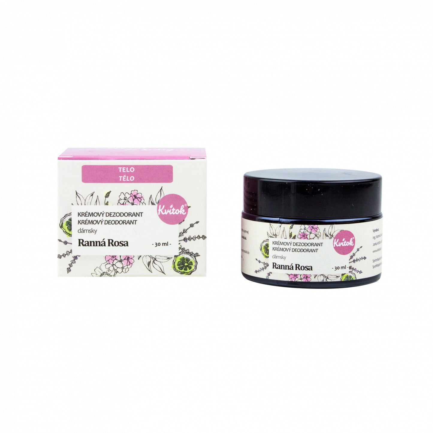 900303 Deodorant dámský krémový Ranní rosa 30 ml   KVITOK-1