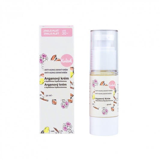 900309 Krém denní arganový pro zralou pleť 30+ 30 ml   KVITOK-1