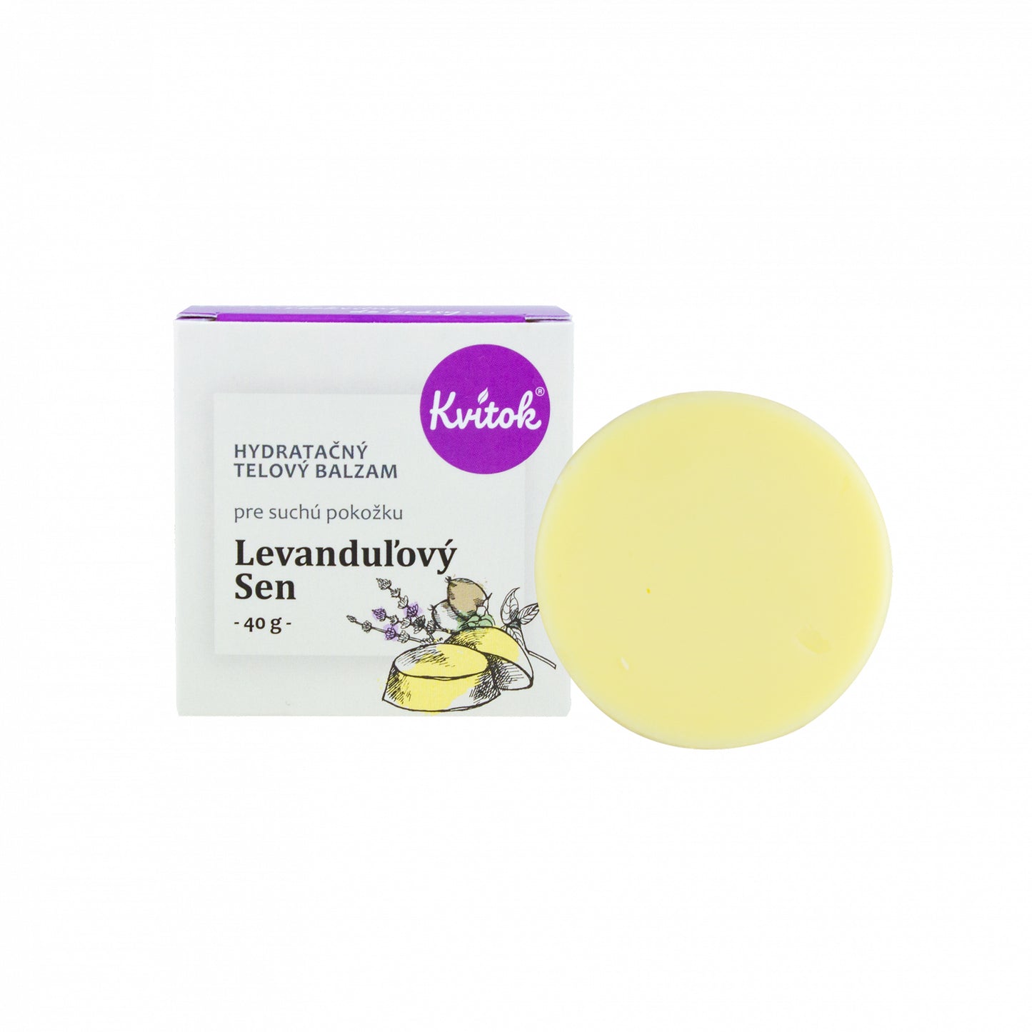 900323 Balzám hydratační tělový Levandulový sen 40 g   KVITOK-1