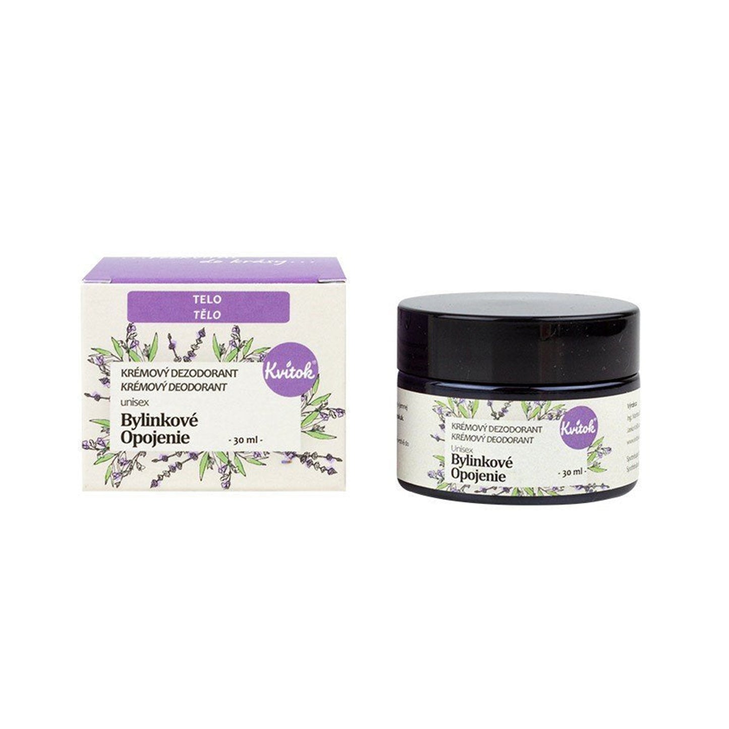 900328 Deodorant jemný krémový  Bylinkové opojení 30 ml   KVITOK-1