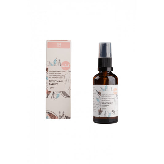 900346 Olej masážní olej Uvolnění svalů 50 ml   KVITOK-1