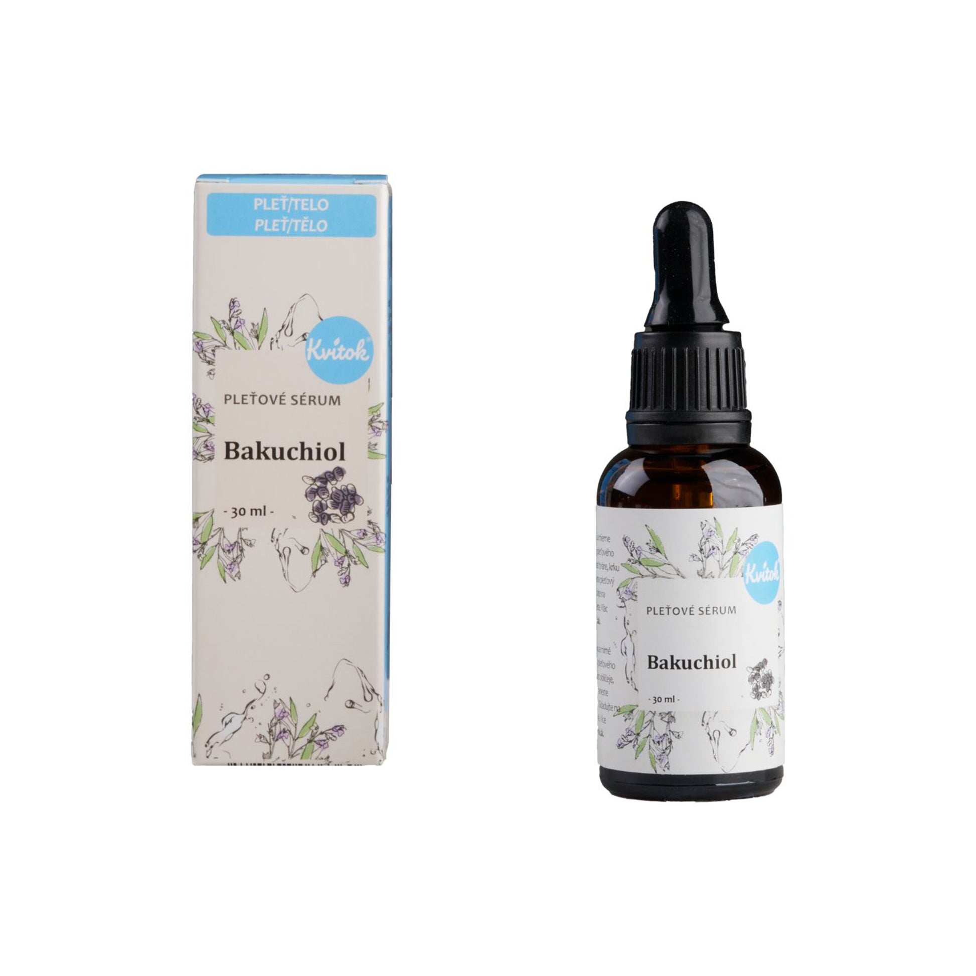 900363 Sérum pleťové -  Bakuchiol 30 ml   KVITOK-1