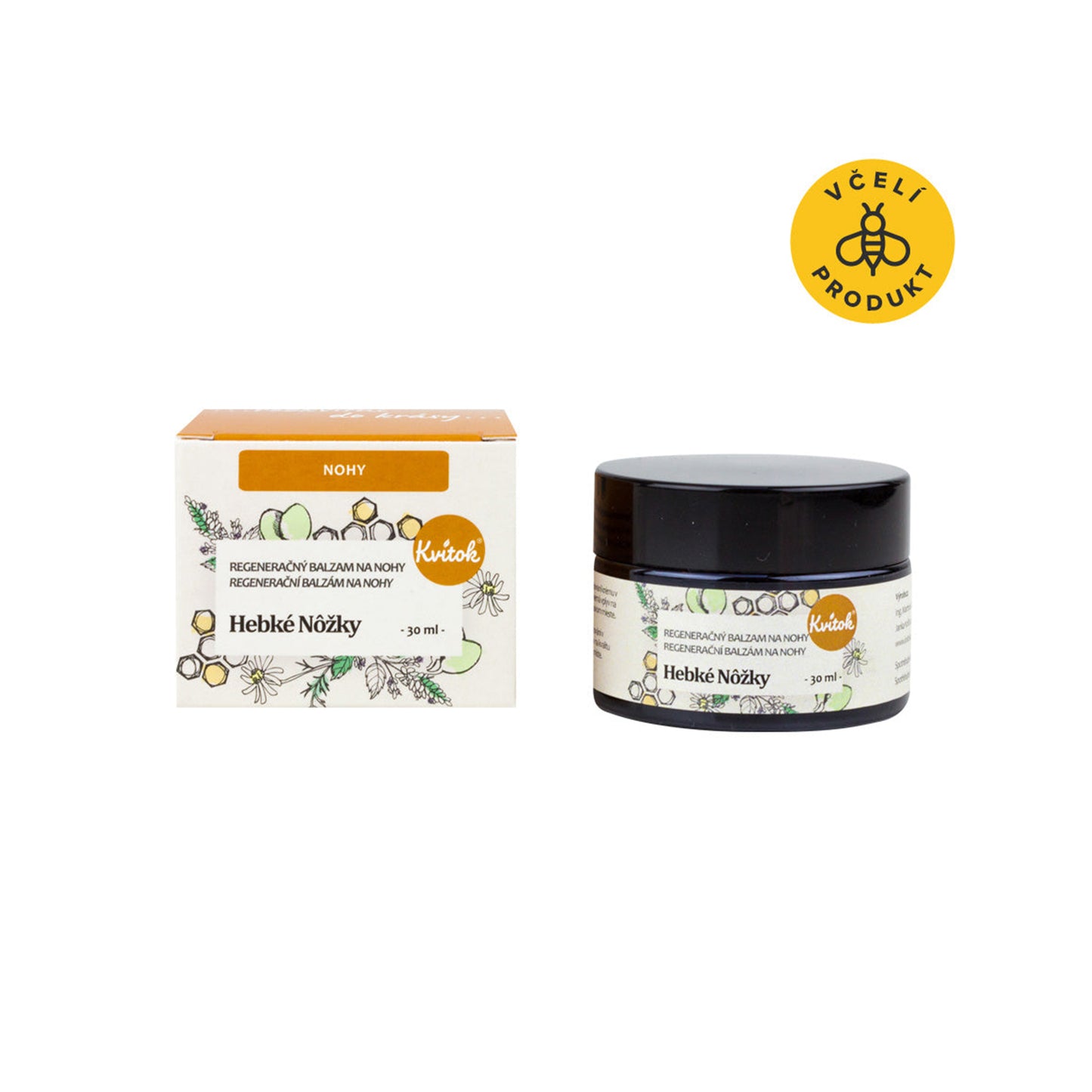 900380 Balzám regenerační Hebké nožky 30 ml   KVITOK-1