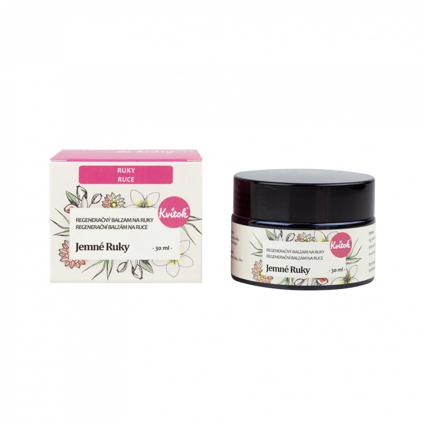 900381 Balzám regenerační Jemné ruce 30 ml   KVITOK-1