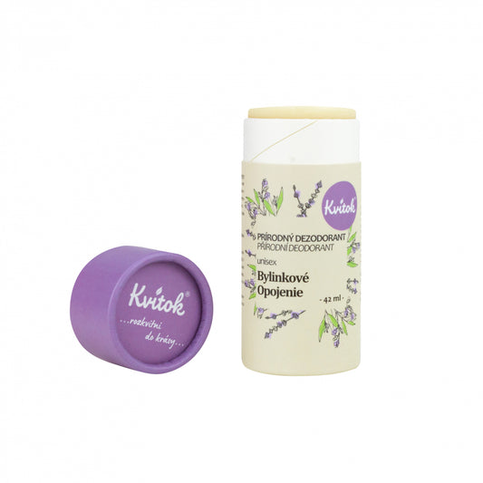 900462 Deodorant tuhý Bylinkové opojení 42 ml   KVITOK-1