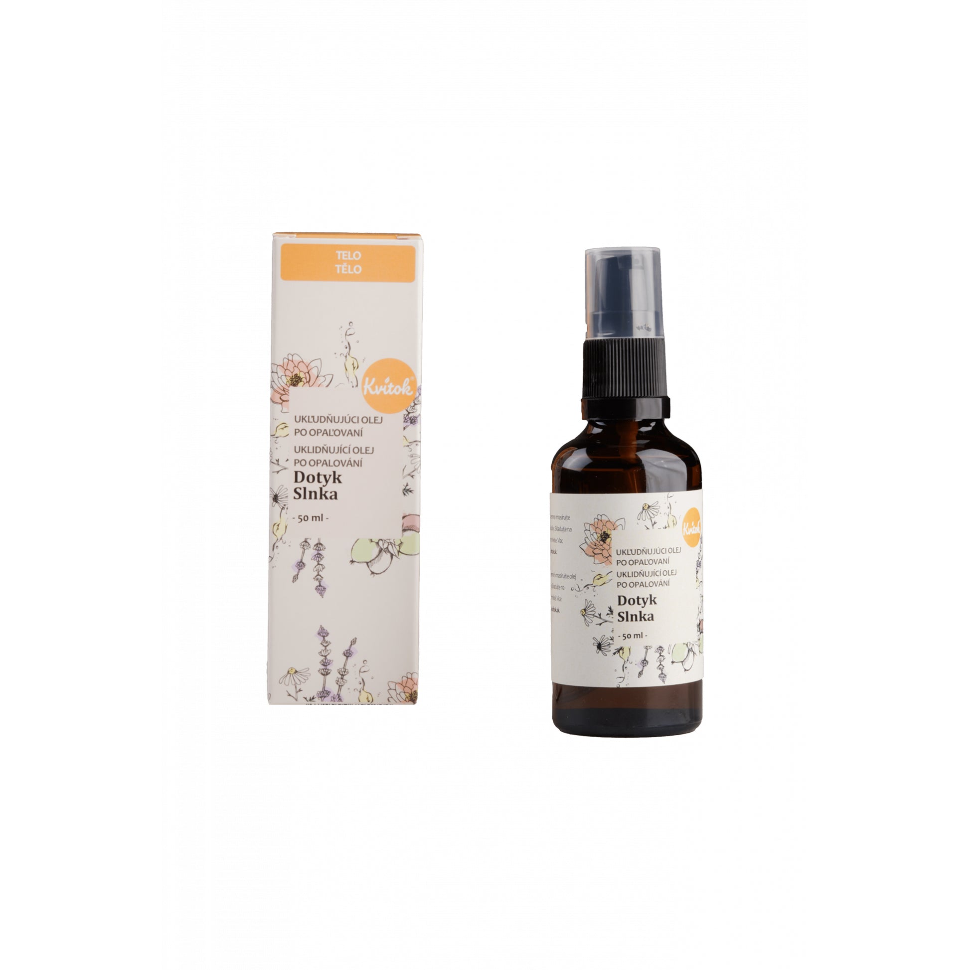 900480 Olej uklidňující po opalování Dotek slunce 50 ml   KVITOK-1