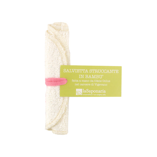 900508 Ubrousek odličovací bambusový   LA SAPONARIA-1
