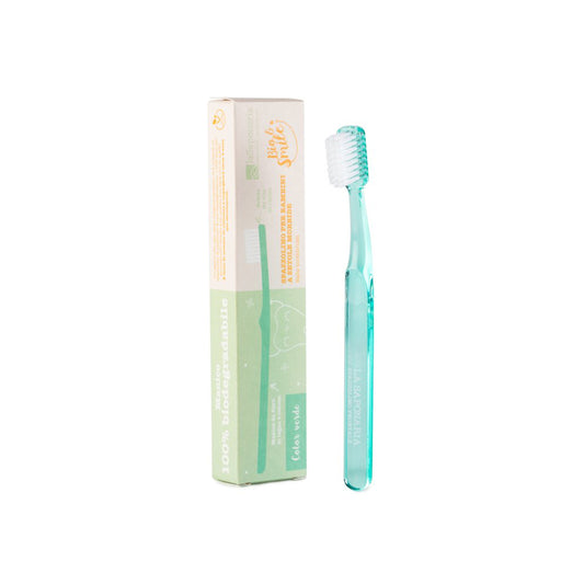 900535 Kartáček zubní dětský - zelený   LA SAPONARIA-1