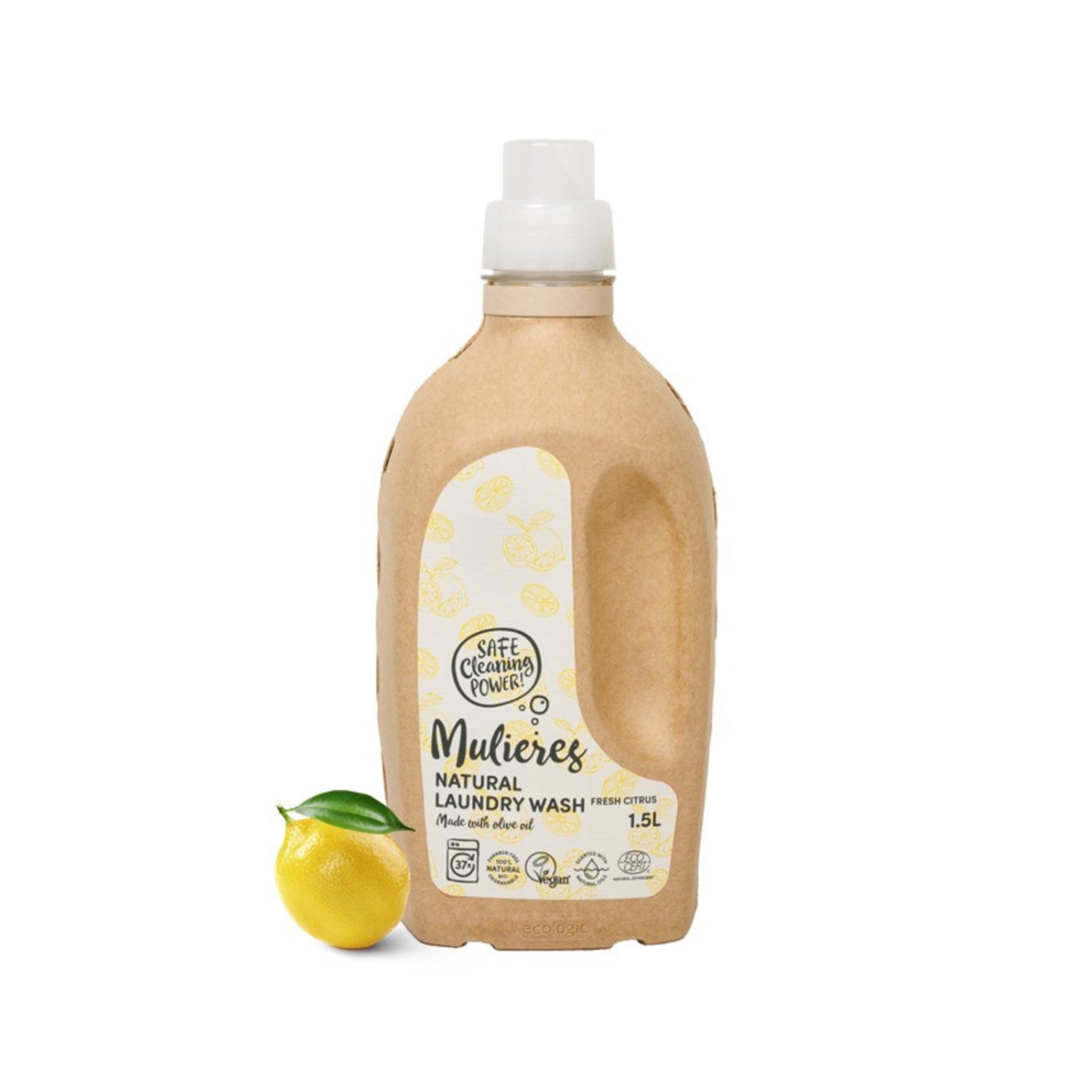 900691 Gel prací koncentrovaný - svěží citrus 1,5 l   MULIERES-1