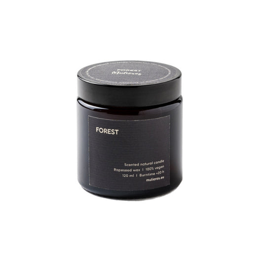 900703 Svíčka vonná ve skle - les 120 ml     MULIERES-1