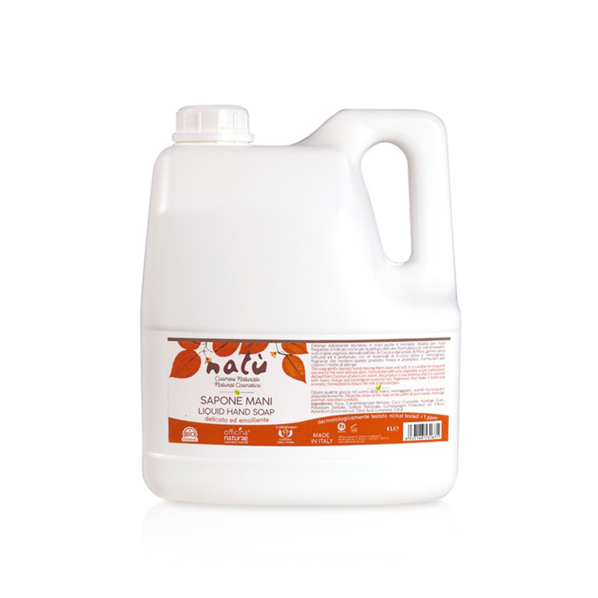 900803 Mýdlo tekuté na ruce Natú 1 l   OFFICINA NATURAE-1