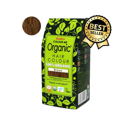 900872 Barva přírodní na vlasy - hnědá 100 g BIO   RADICO-1
