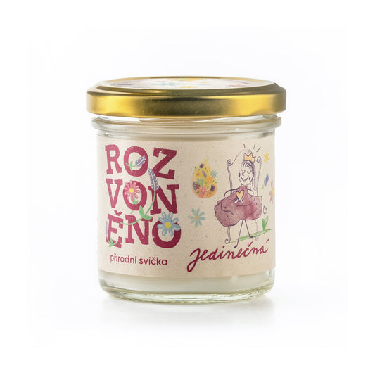 900912 Svíčka vonná - Jedinečná 130 ml   ROZVONĚNO-1