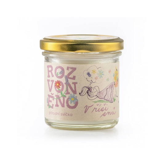 900920 Svíčka vonná - V říši snů 130 ml   ROZVONĚNO-1