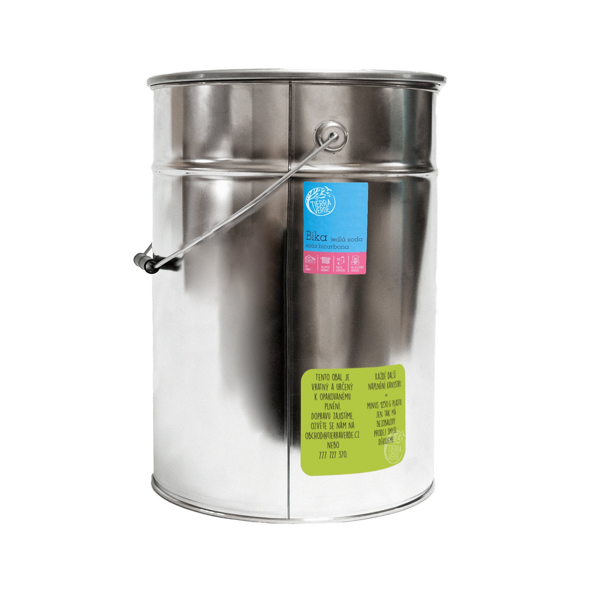 900961 Soda jedlá Bikarbona BIKA pytel 2 kg   TIERRA VERDE-1