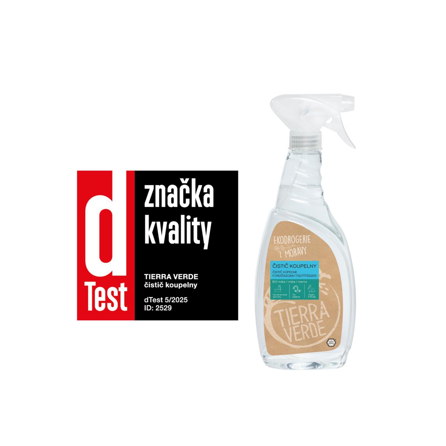 900974 Čistič koupelny s bio mátou sprej 750 ml   TIERRA VERDE-1