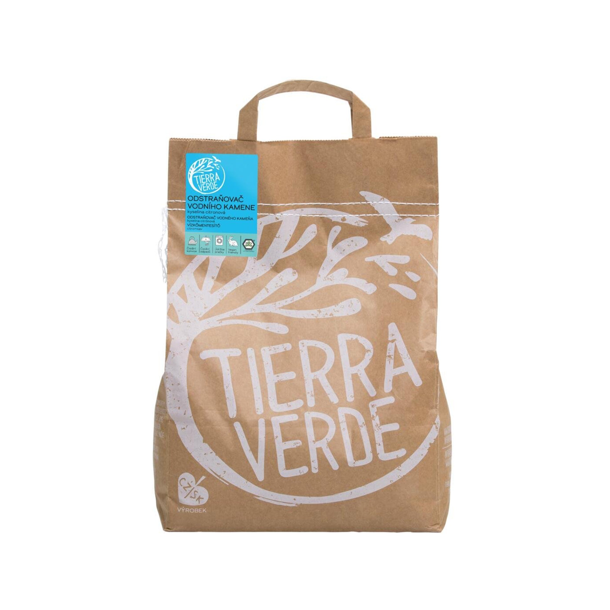 901029 Kyselina citronová - odstraňovač vodního kamene sáček 5 kg   TIERRA VERDE-1
