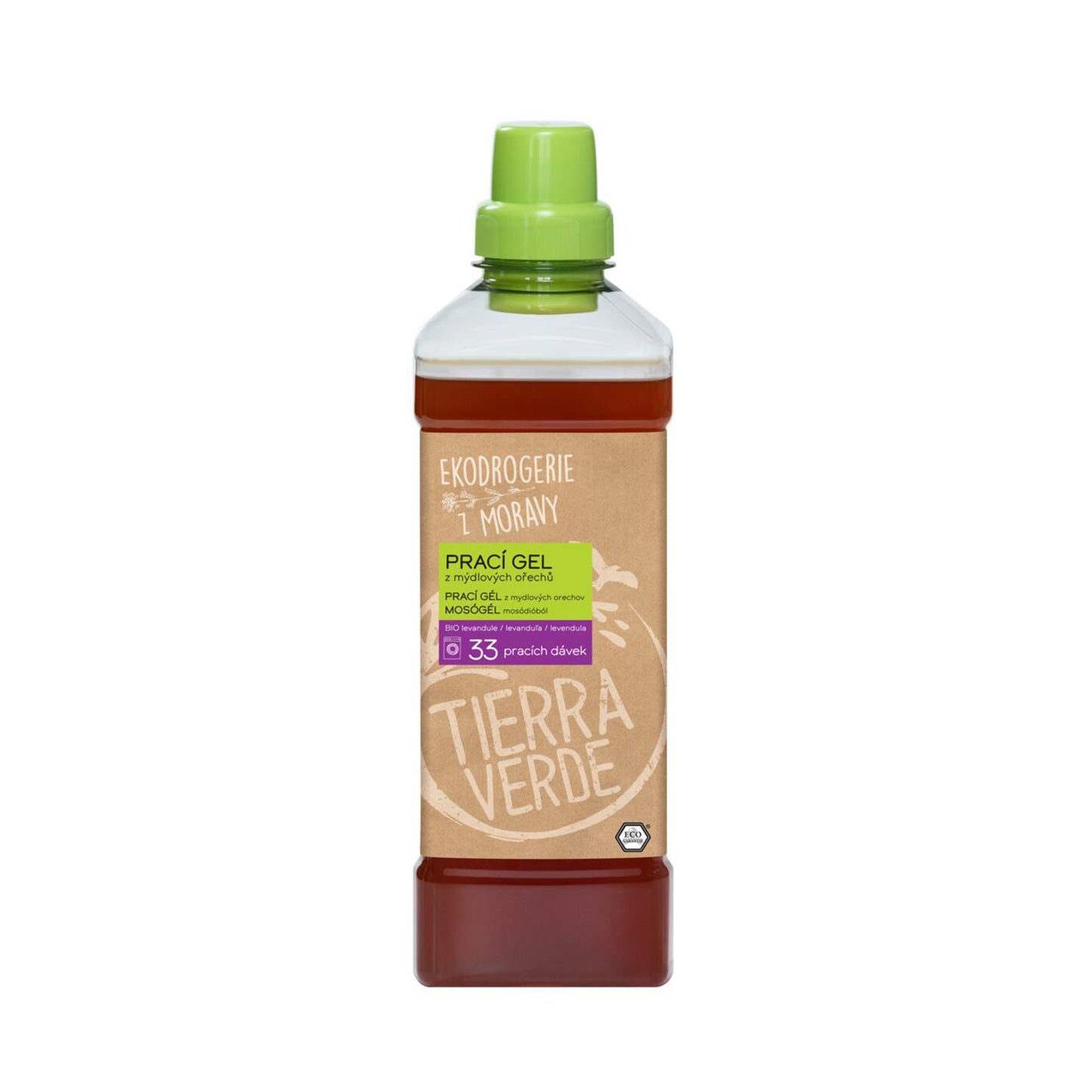 901069 Gel prací s bio levandulí - inovace 1 l   TIERRA VERDE -1
