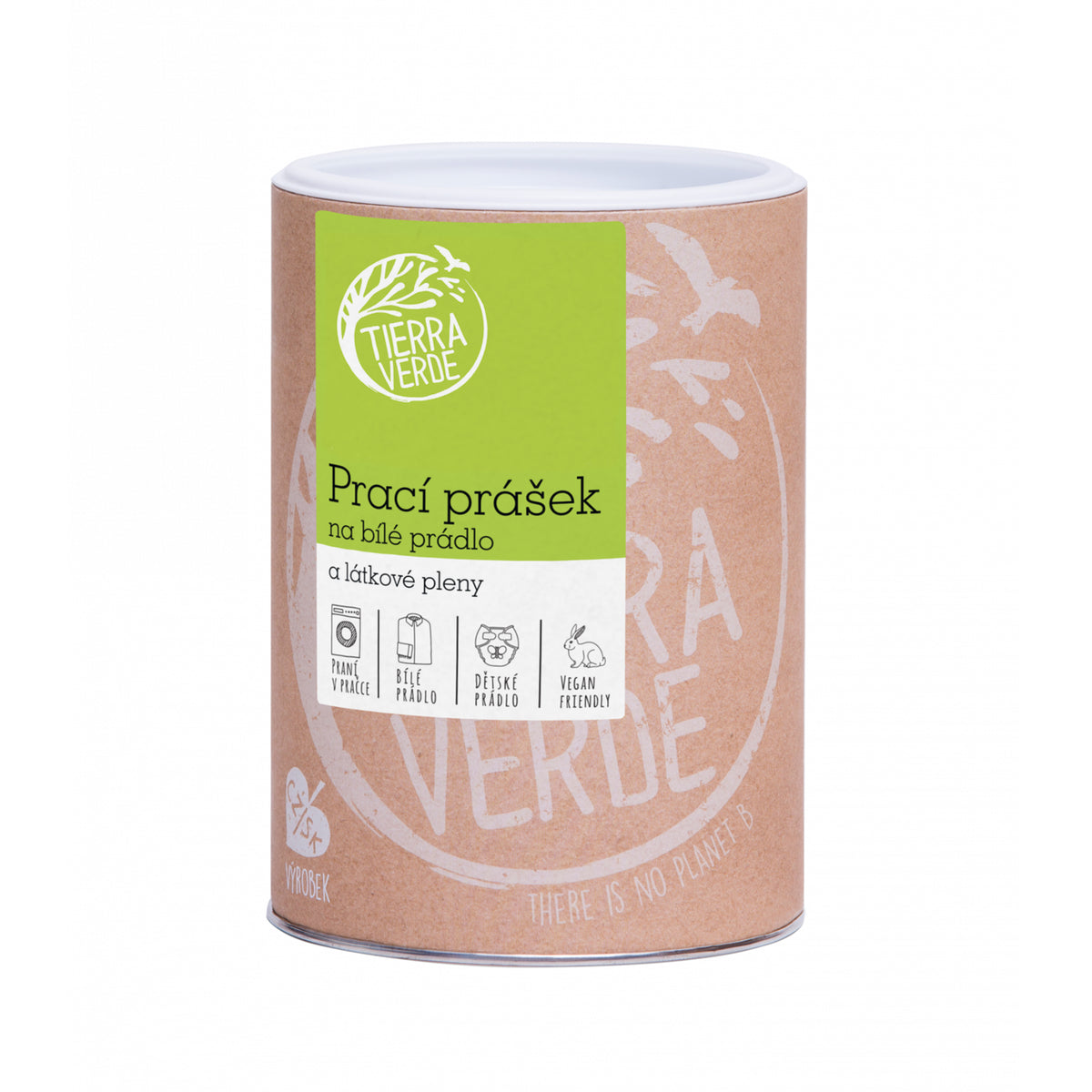901080 Prášek prací na bílé prádlo a látkové pleny - inovace 15 kg   TIERRA VERDE-1