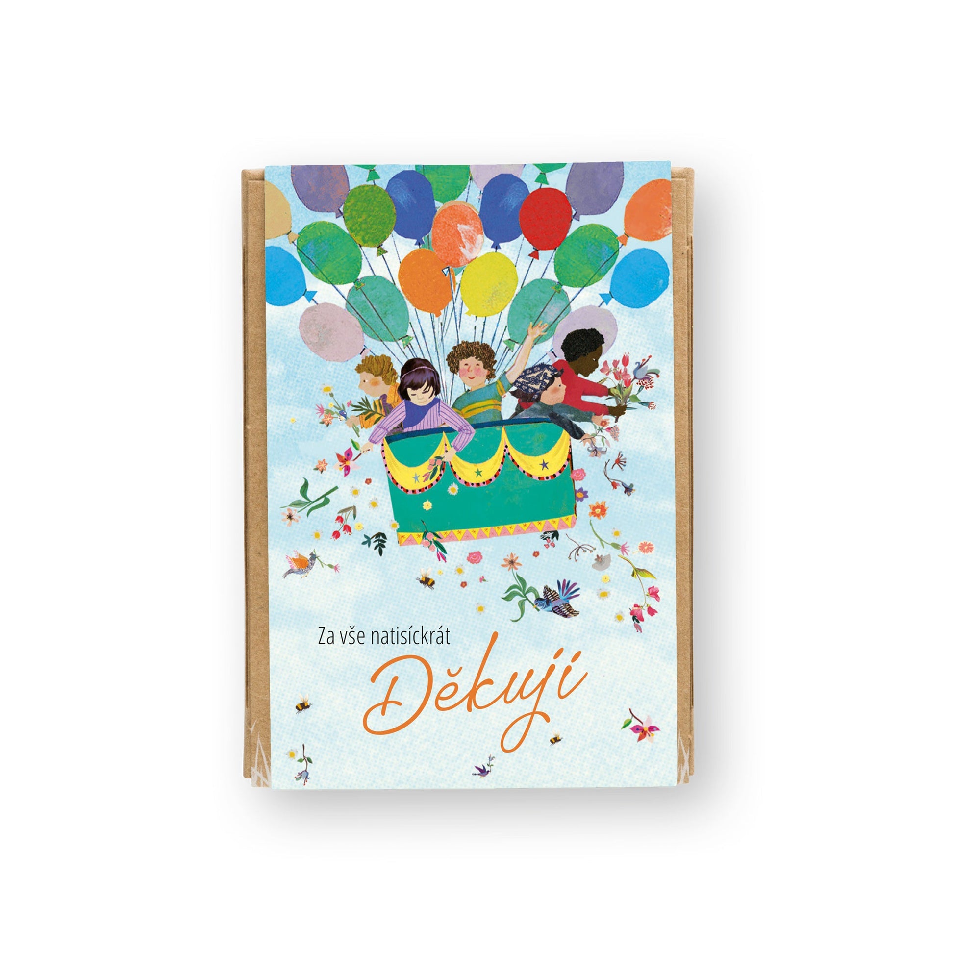 901182 Bomby semínkové dárková sada mini - Za vše natisíckrát děkuji 4 ks   BLOSSOMBS-1