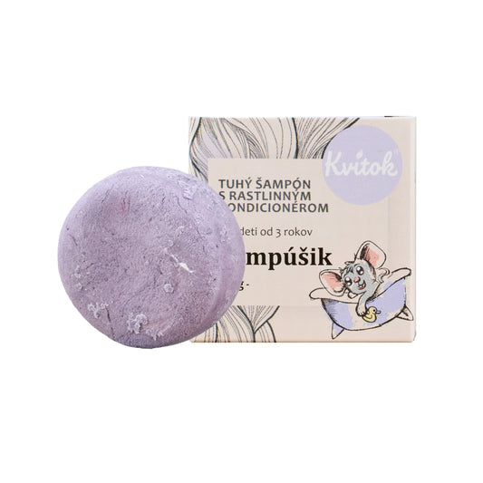 901236 Šampon dětský tuhý s kondicionérem Šampónek 25 g   KVITOK-1