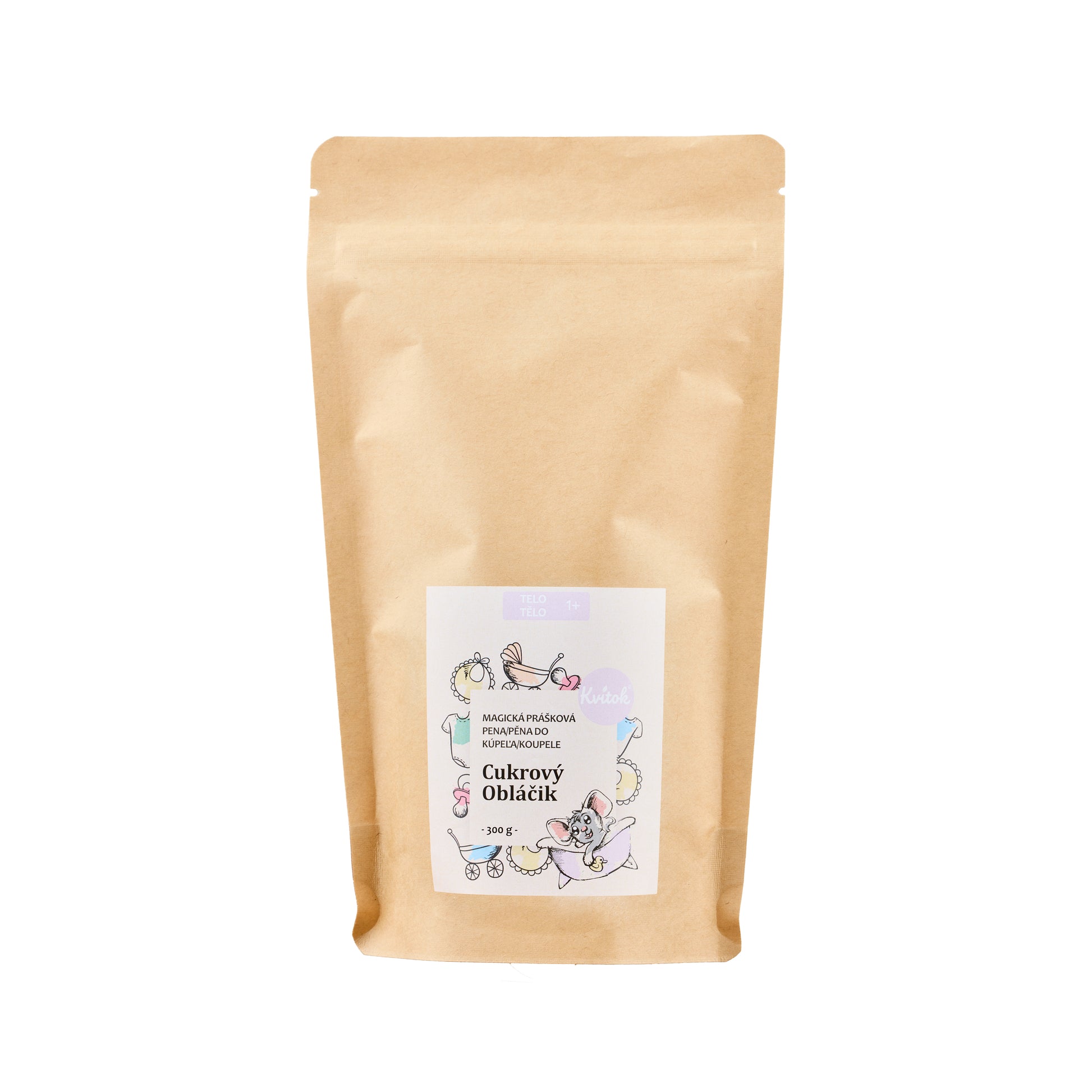 901242 Pěna magická do koupele Cukrový obláček 300 g   KVITOK-1