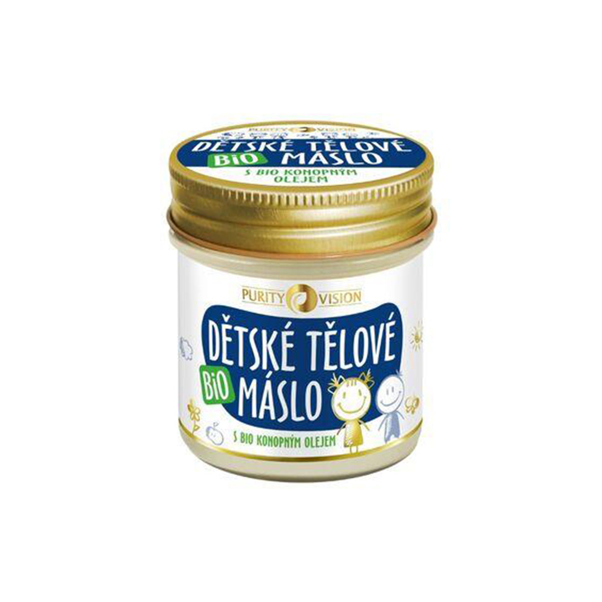 901334 Máslo tělové dětské 120 ml BIO   PURITY VISION-1