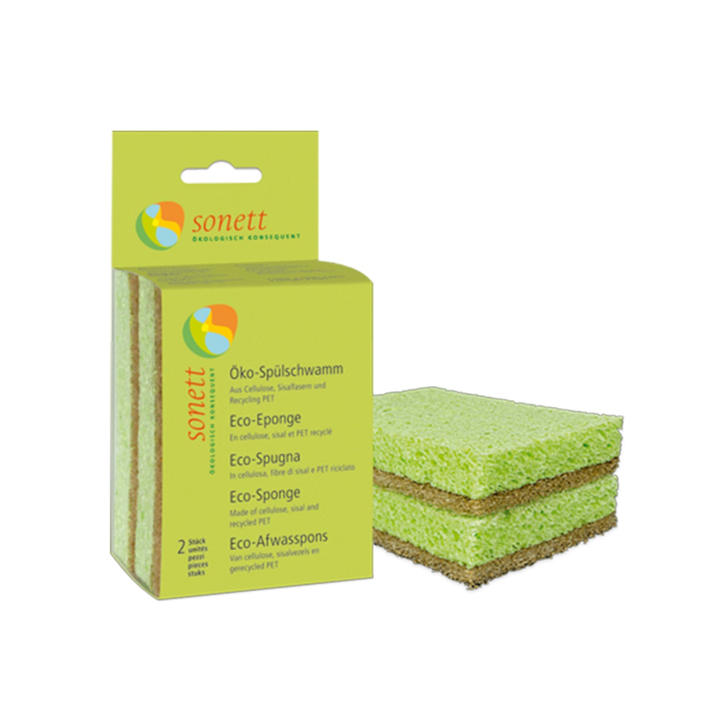 901358 Houbička na nádobí 2 ks   SONETT-1