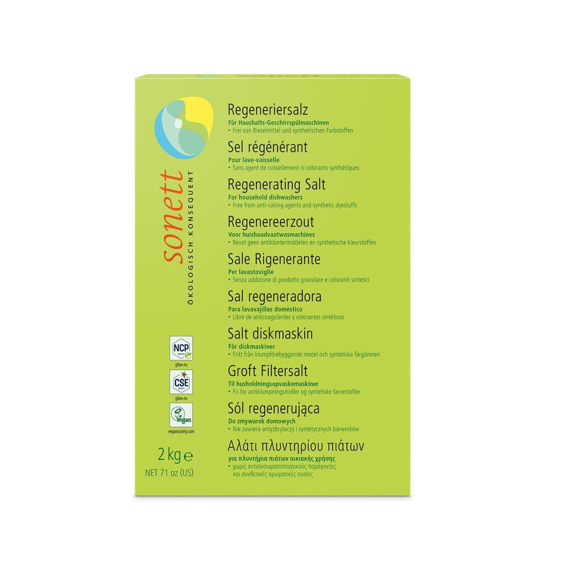 901362 Sůl segenerační do myčky 2 kg   SONETT  -1