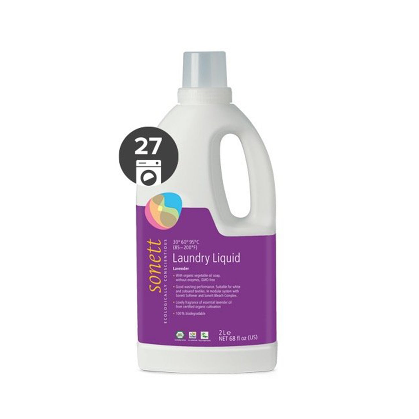 901373 Gel prací tekutý univerzální na bílé i barevné prádlo 2 l   SONETT-1