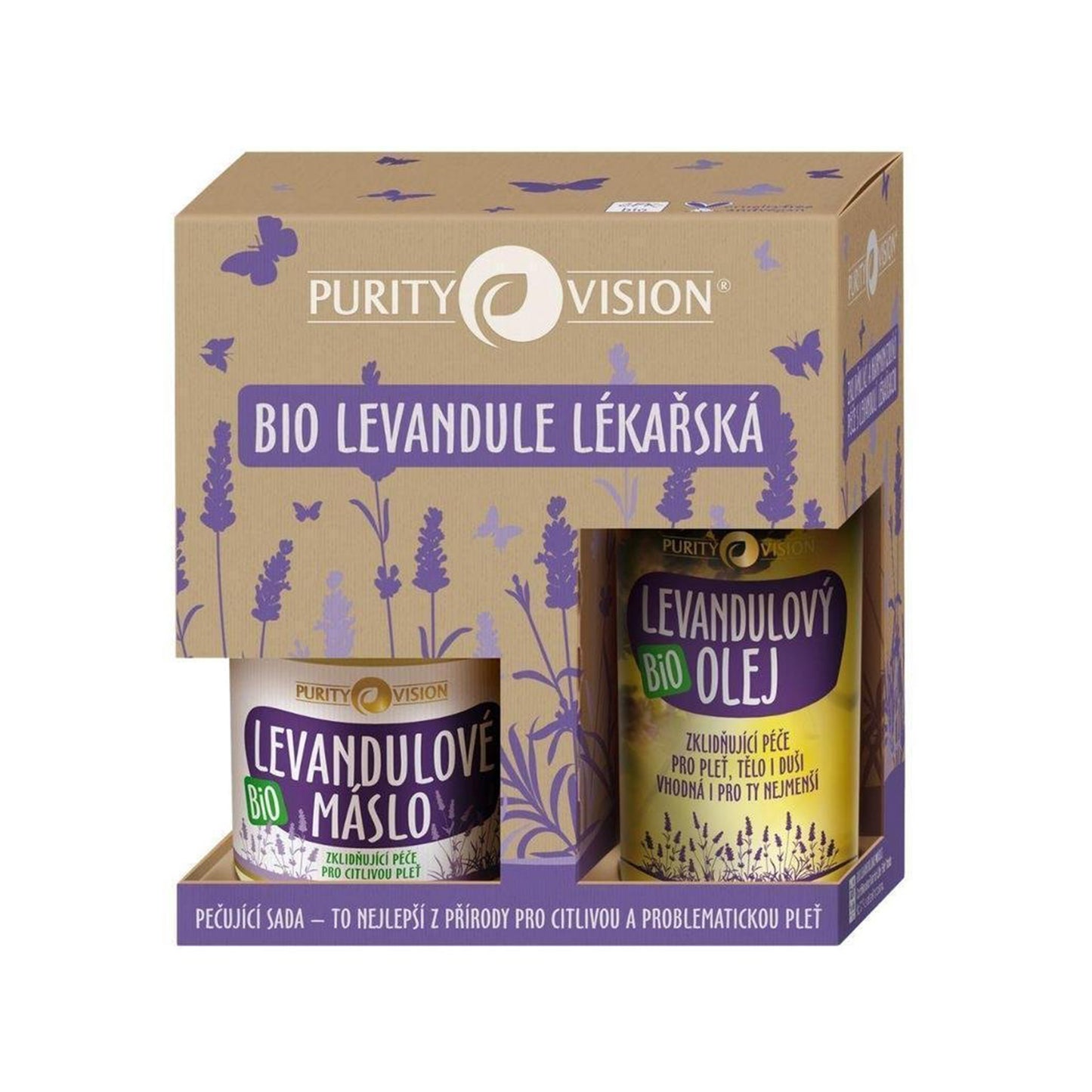 901521 Sada pečující s levandulí 2 ks BIO   PURITY VISION -1