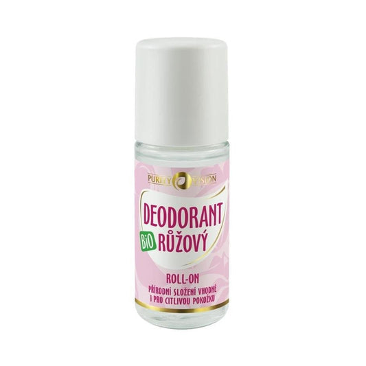 901537 Deodorant růžový roll-on 50 ml BIO   PURITY VISION -1