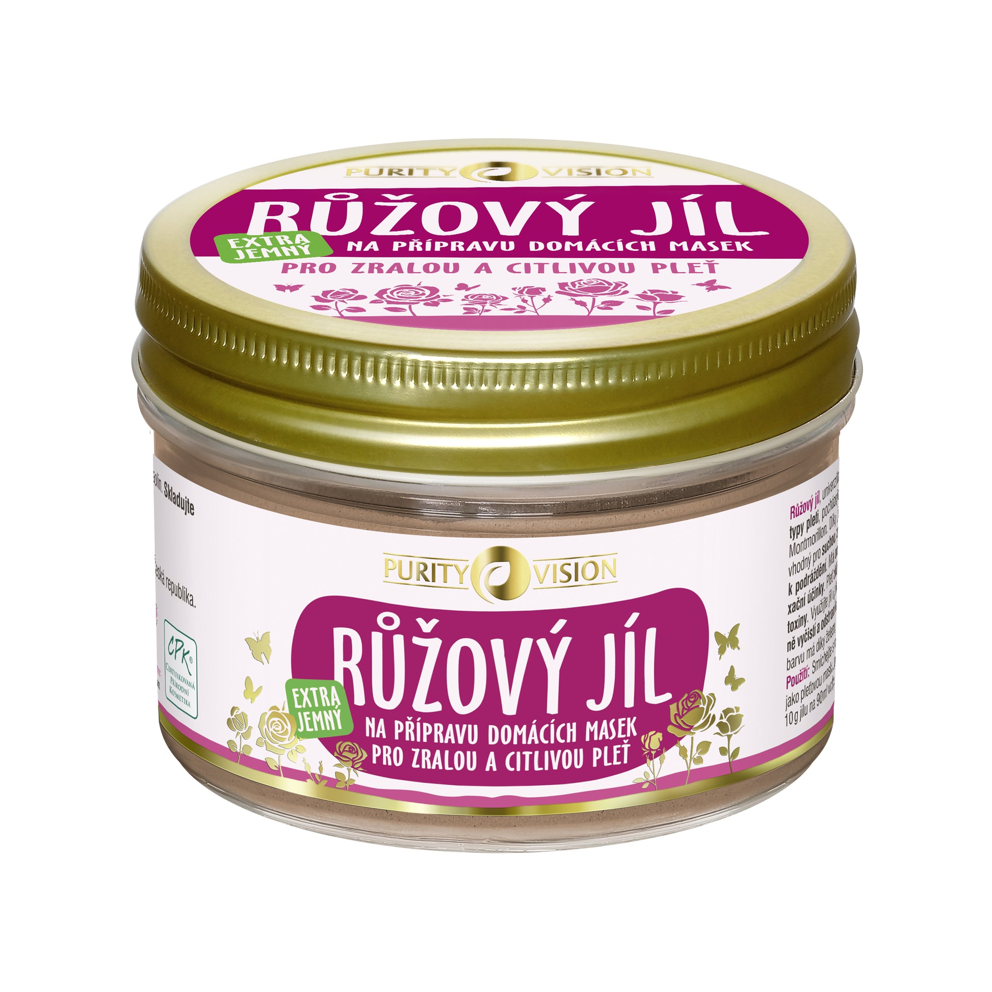901538 Jíl růžový 175 g BIO   PURITY VISION -1