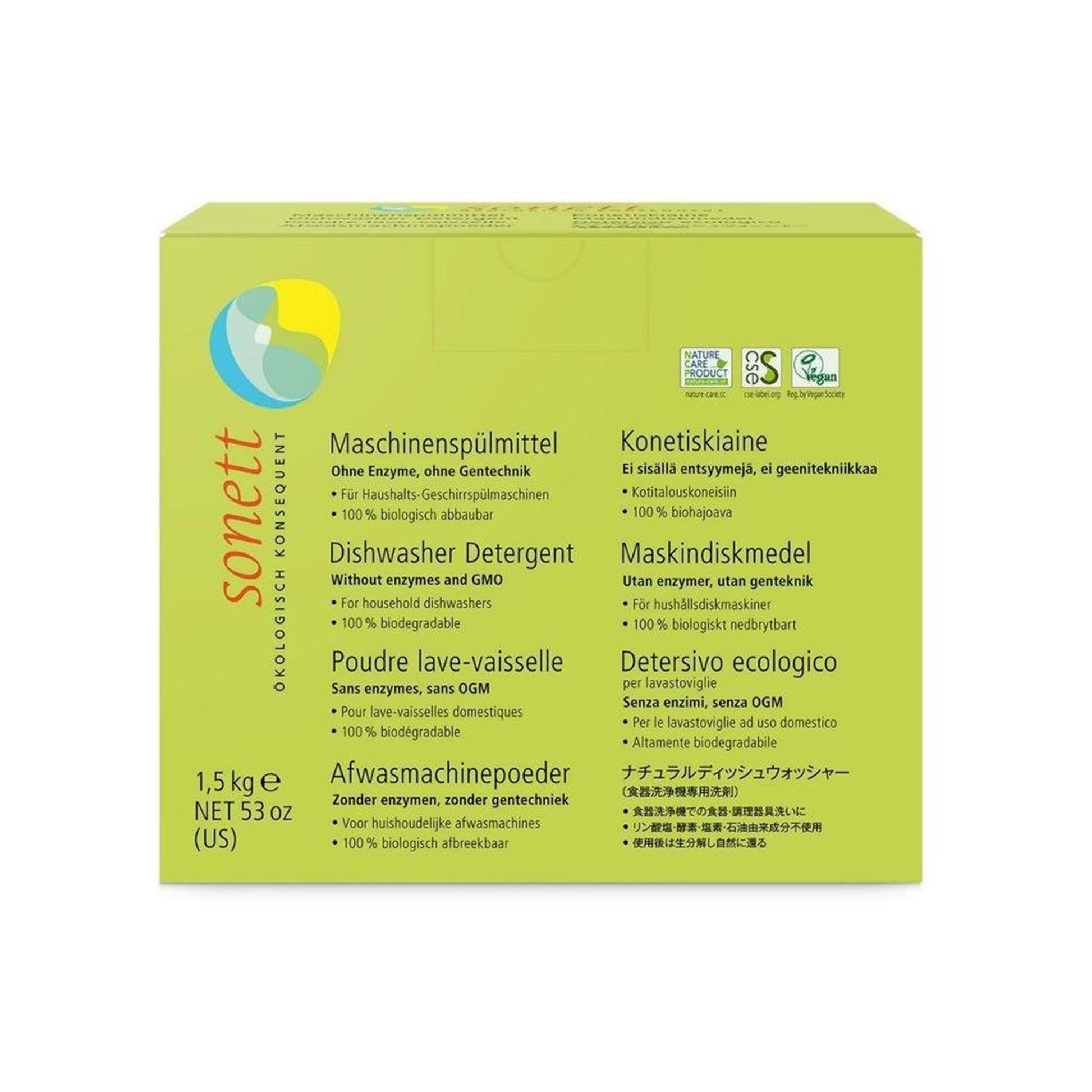 901568 Prášek do myčky 450 g   SONETT-1