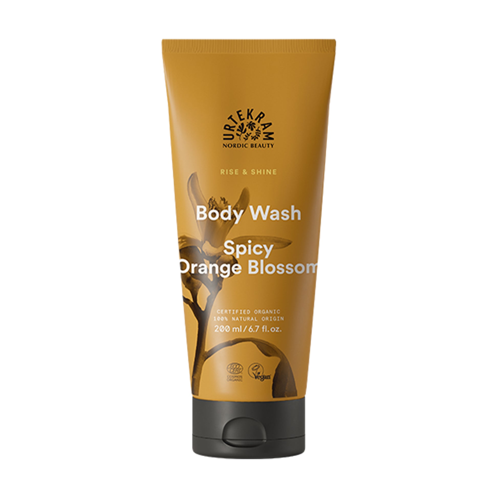 901661 Sprchový gel s kořeněným pomerančem 200 ml BIO   URTEKRAM-1