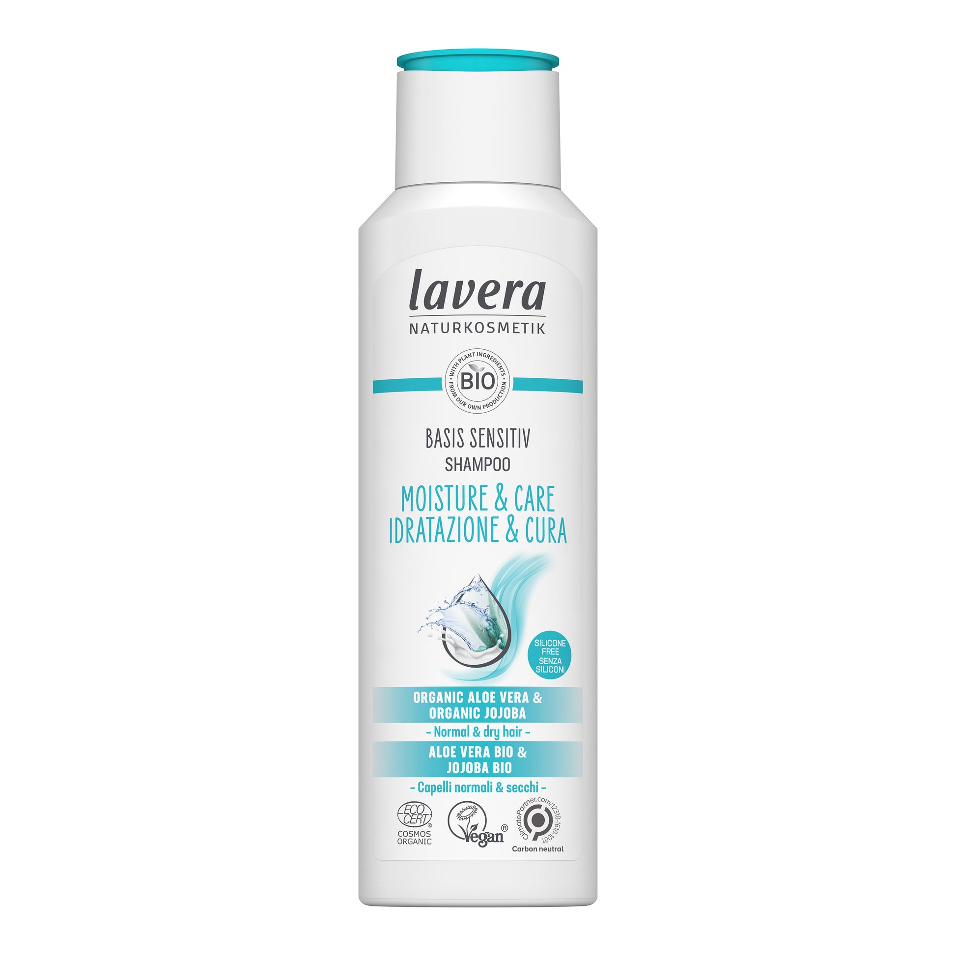 901697 Šampon hydratační Moisture & Care Basis Sensitive  250 ml BIO   LAVERA-1