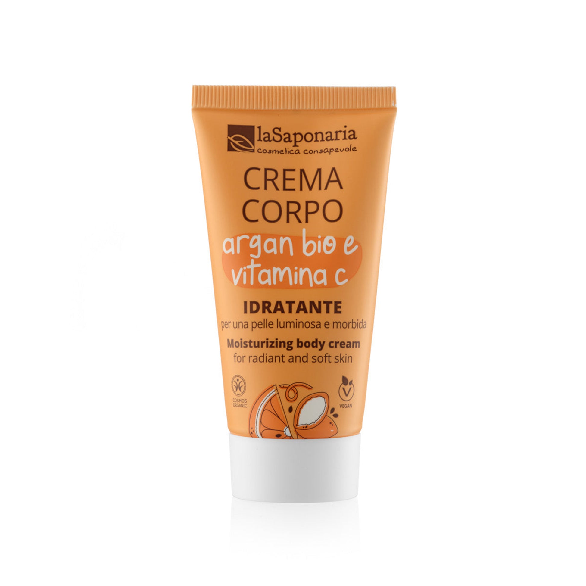 901852 Krém tělový hydratační s arganem a vit. C 30 ml BIO  LA SAPONARIA-1
