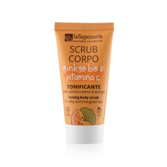 901872 Peeling tělový ginkgo bilobou a vit. C 30 ml BIO   LA SAPONARIA-1