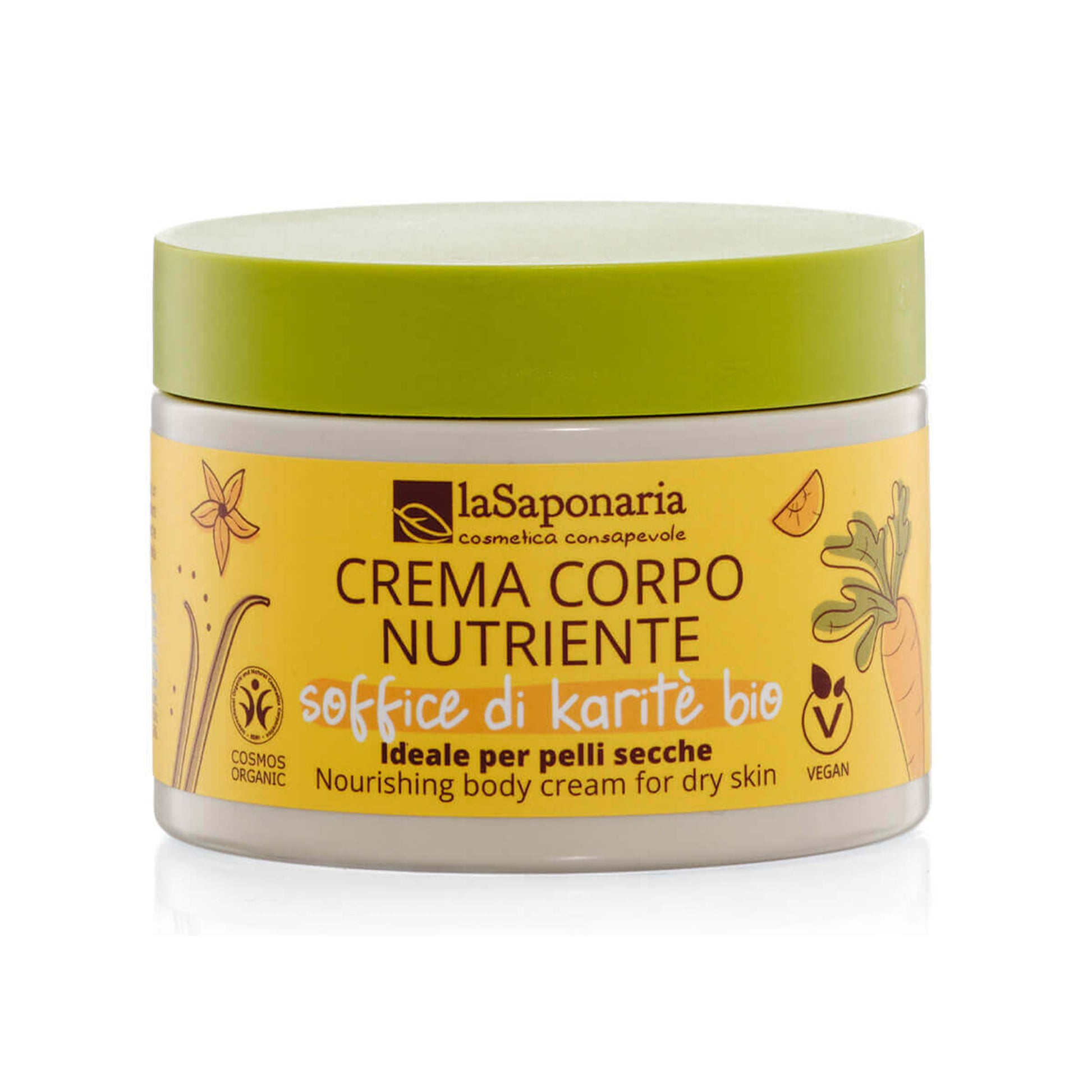901874 Krém tělový výživný s bambuckým máslem 200 ml BIO   LA SAPONARIA-1
