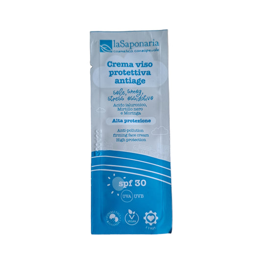 901877 Krém pleťový zpevňující a ochranný SPF 30 BIO - vzorek 3 ml   LA SAPONARIA-1