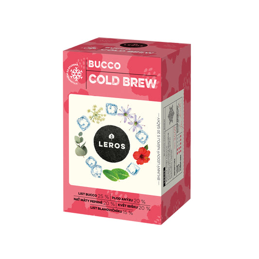 901895 Čaj směs bylinná Cold Brew Bucco 20 sáčků 30 g   LEROS   -1