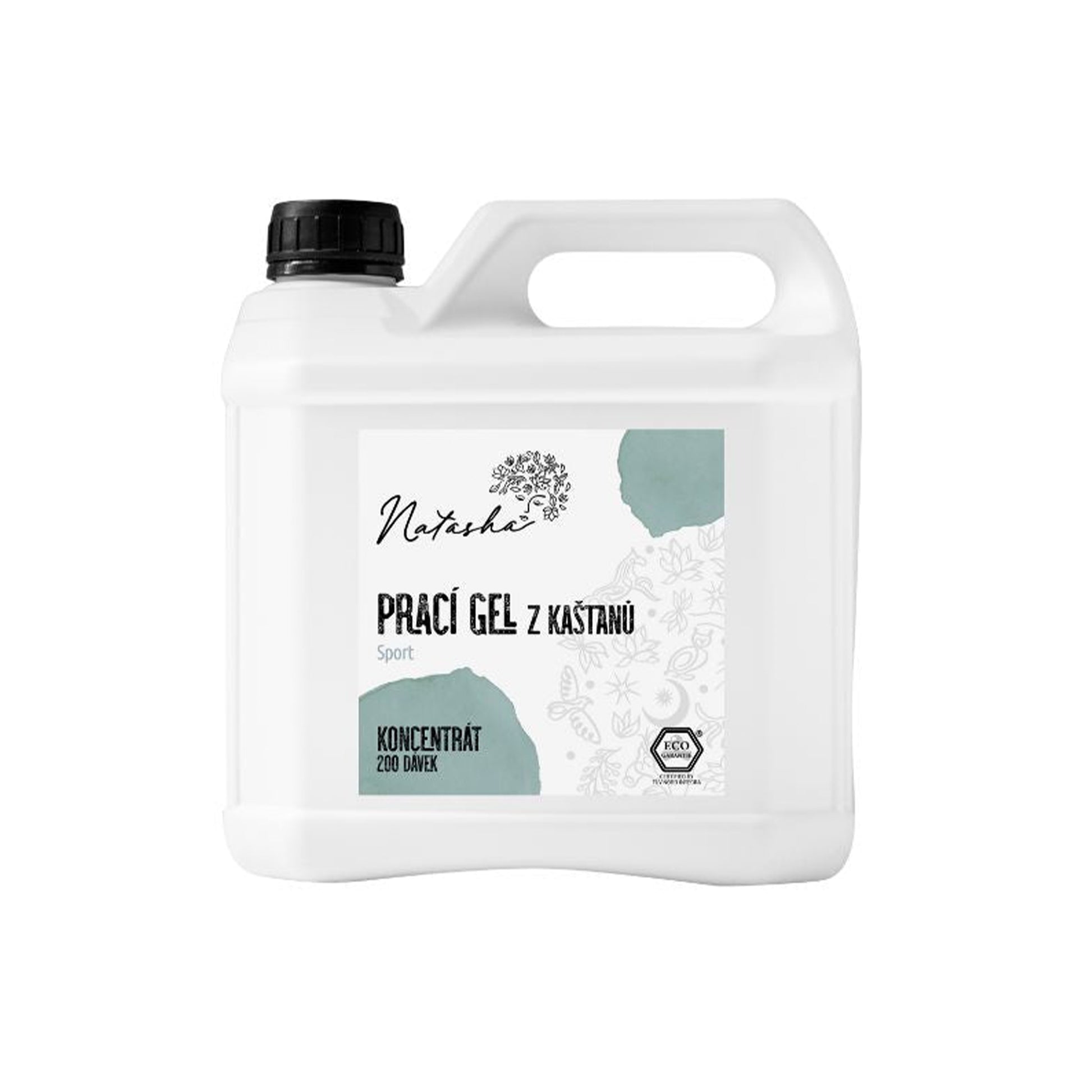 902012 Gel prací z kaštanů Sport - koncentrát 3 l   NATASHA-1