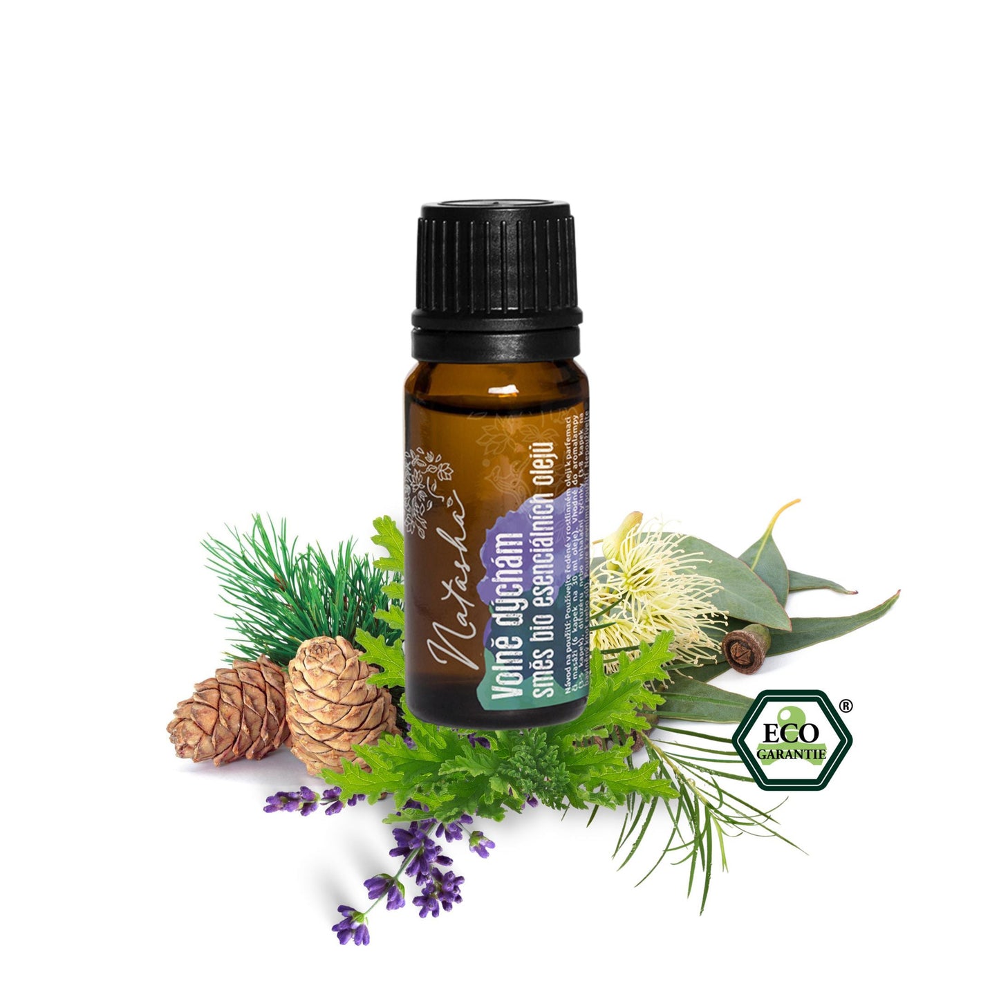 902029 Směs esenciálních olejů - Volně dýchám 10 ml   NATASHA-1