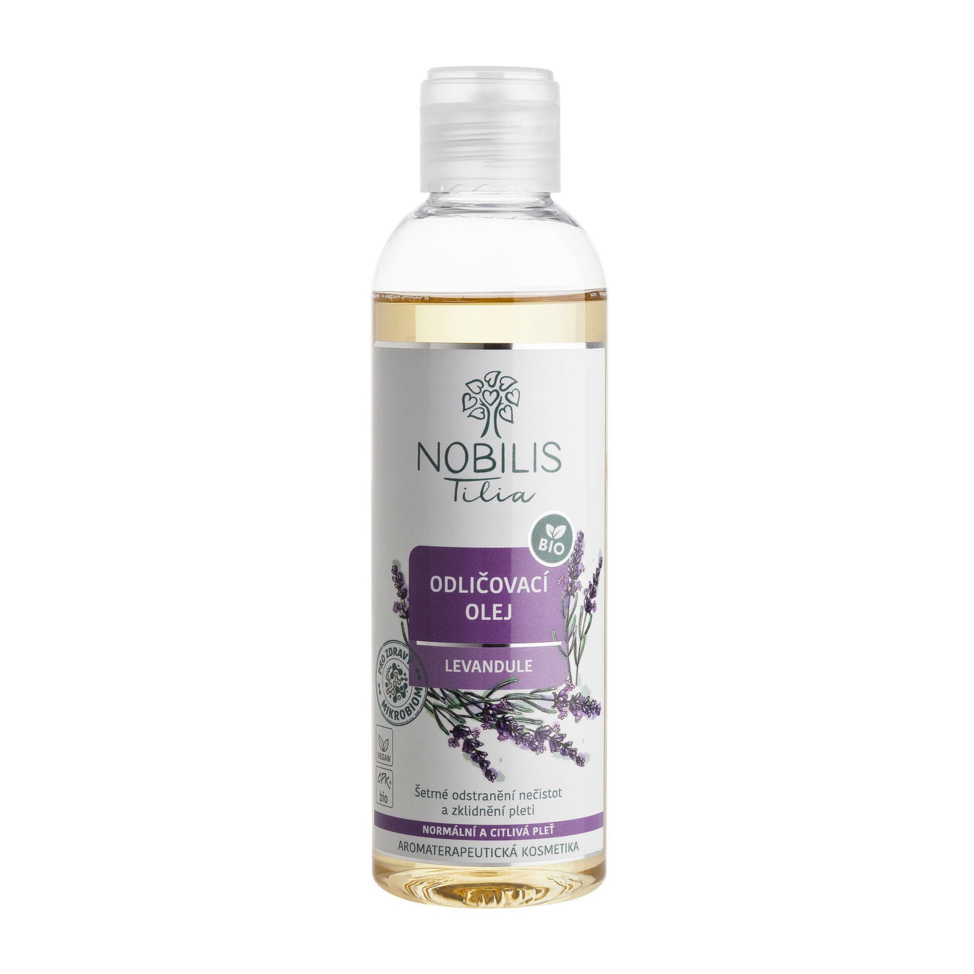 902053 Olej odličovací Levandule 200 ml BIO   NOBILIS TILIA-1